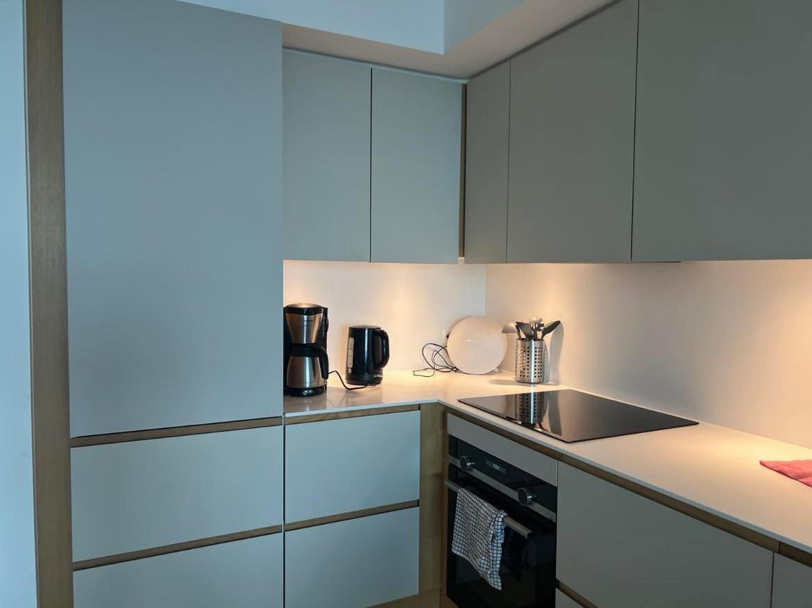 26-Etage Lejlighed Med Utrolig Havudsigt Århus Dış mekan fotoğraf