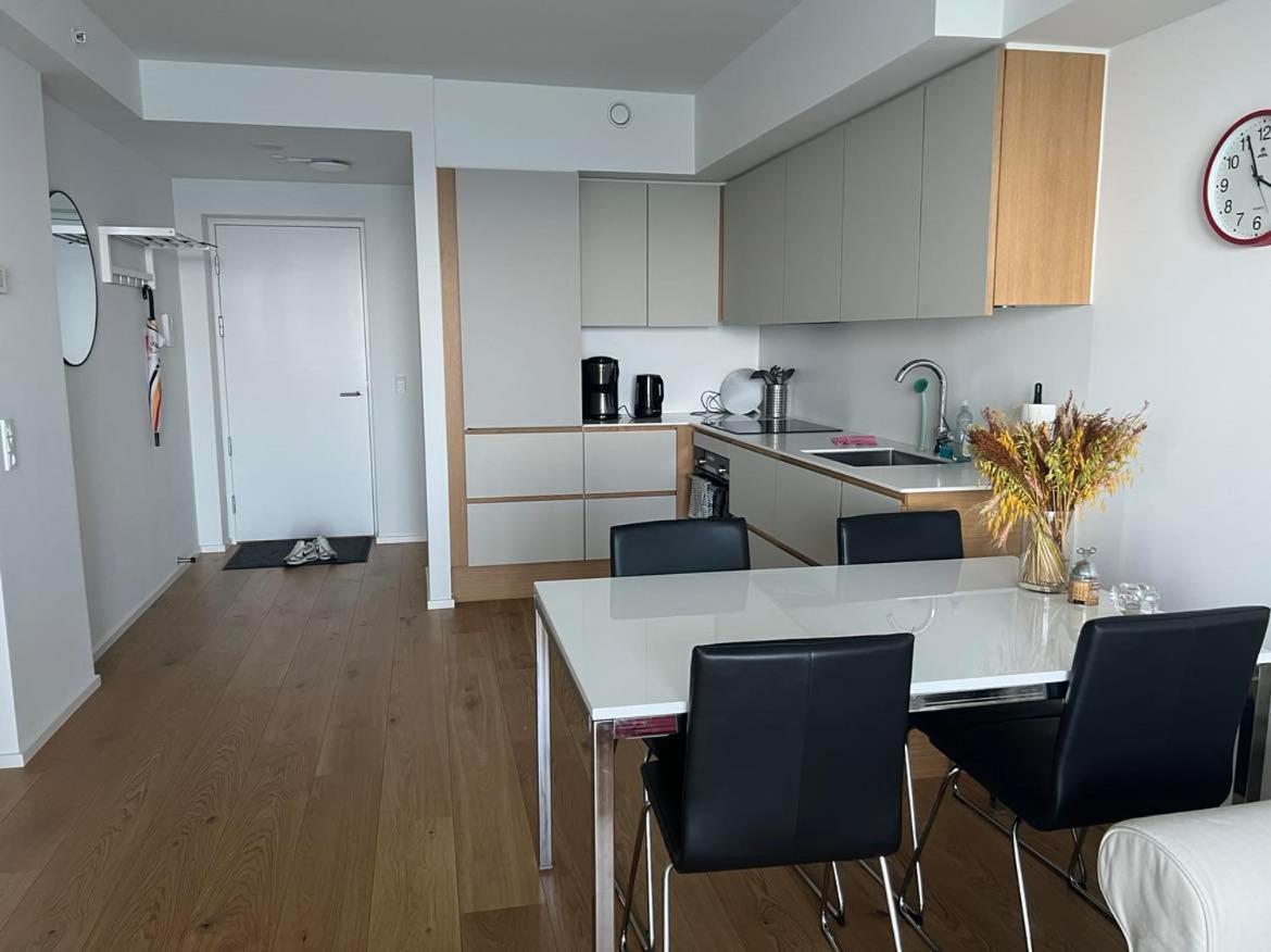 26-Etage Lejlighed Med Utrolig Havudsigt Århus Dış mekan fotoğraf