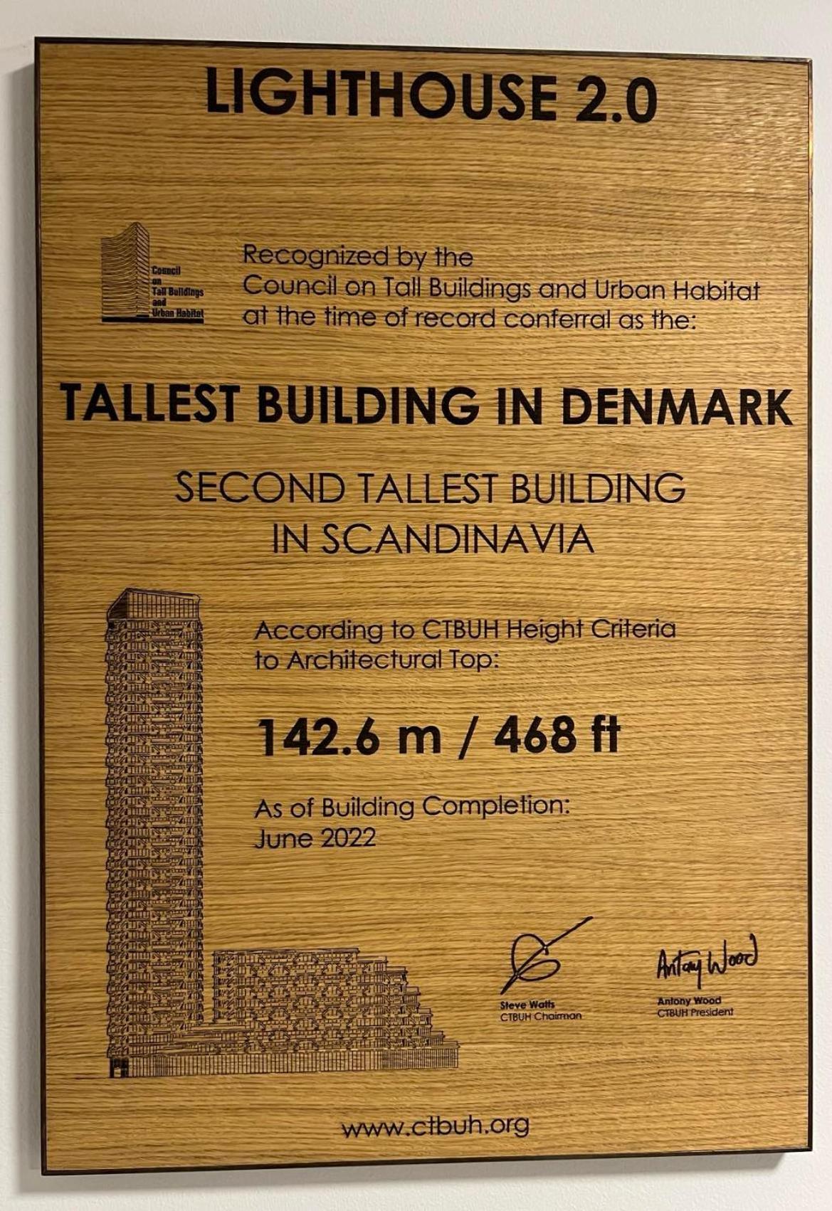 26-Etage Lejlighed Med Utrolig Havudsigt Århus Dış mekan fotoğraf
